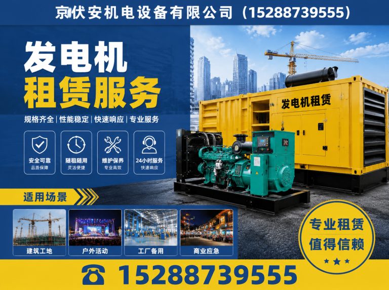 嘉兴发电车出租展示图
